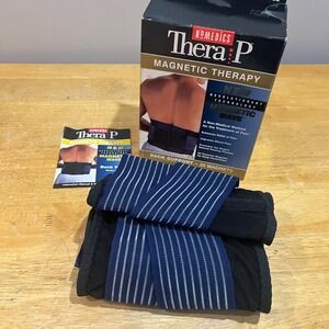 Homedics Thera P Magnetic Wave Back Support Wrap Large XL 20 Magnets MW-B2